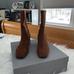 Aquatalia Carie Suede/Stretch Suede boots